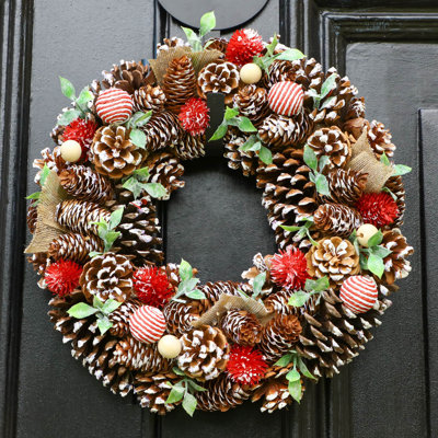 Handcrafted Preserved 36cm Wreath