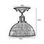 Kuster Semi Flush Mount-1705334527