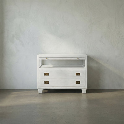 Solid Wood 2 - Drawer End Table