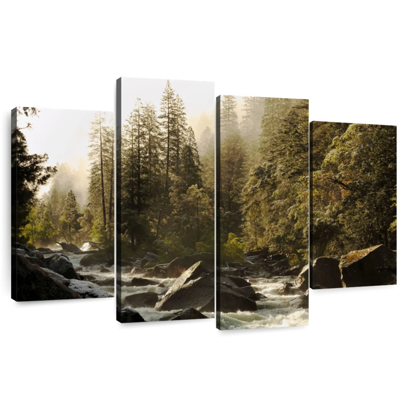 Alvord Yosemite Merced River, H 32 po x l 52 po