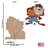 37'' Cardboard Standup