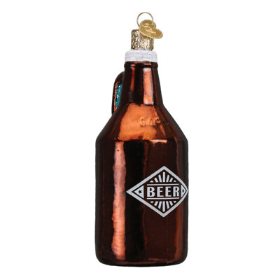 Ornement figurine suspendu cruche bière