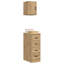 Solid + Manufactured Wood Single Storage Cabinet ( 85.00cm H x W x 51cm D)-852439148
