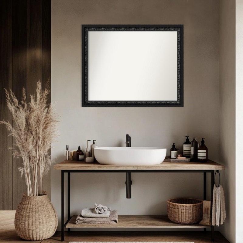 Miroir mural de salle de bain Downton, 25,5 po x 31,5 po