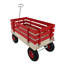 Outdoor Wooden Wagon Cart With Folding Handle-125205149