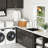 Laundry Sink Drop In - 25" X 22" X 12" Laundry Utility Sink 16 Gauge Stainless Steel Drop In Topmount Gunmetal Black 12 Inch Deep Single Bowl Above Counter Utility Laundry Room Sink Basin