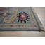 Tapis bleu clair noué à la main
