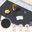 Ensemble repas pour 6 personnes avec table de salle à manger rectangulaire 63 po et 6 chaises empilables recouvertes de polyester enduit de PVC-1269333562