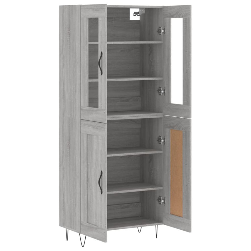 Yanga 69.5cm Sideboard, Grey Sonoma