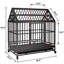 Grand enclos pour chien en métal lourd