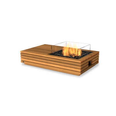 Manhattan Rectangle Concrete Smokeless Fire Pit