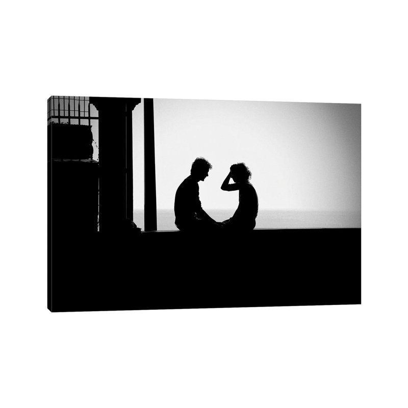 Love Is You And Me And The Sea by Emmanuel Signorino - Wrapped Canvas Print, 66.04 cm H x 45.72 cm W x 1.91 cm D