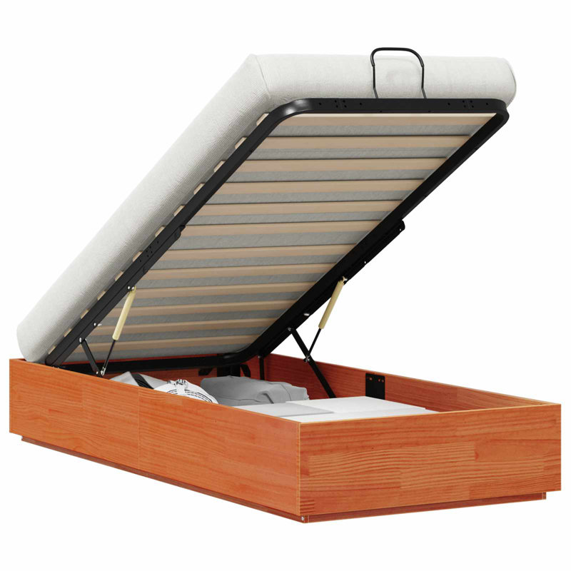 Solid Wood Bed Frame, Single (3')