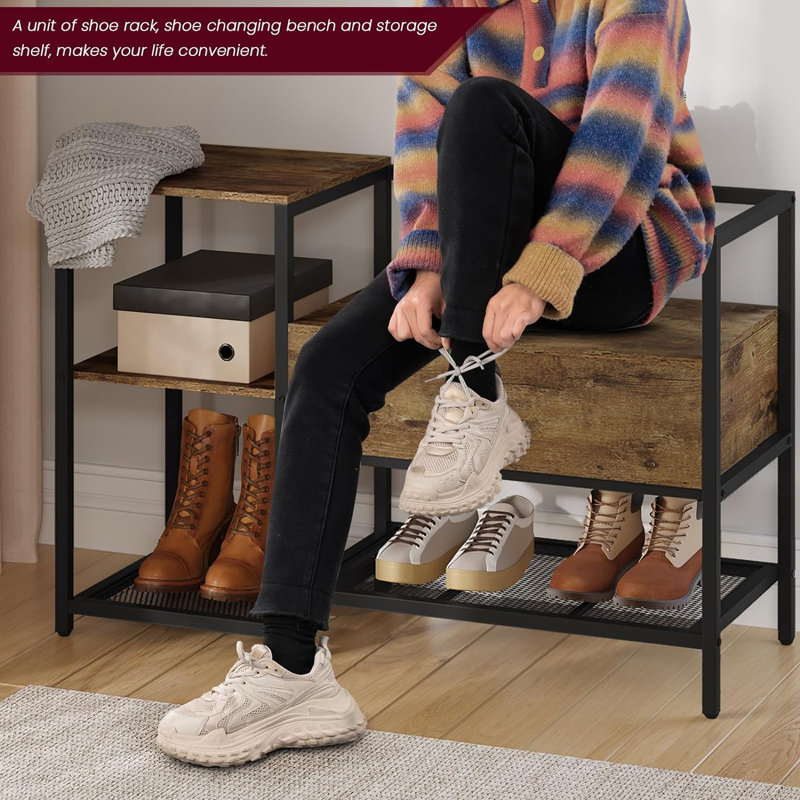 8 Pair Shoe Rack