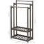 Rustic Wood Bathroom Quilt Rack