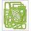 Lime Equation 1 Print by Meg Braff