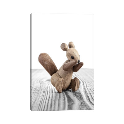 Squirrel Zooline - Print on Canvas