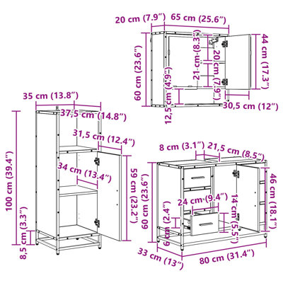 Bathroom Furniture Suite