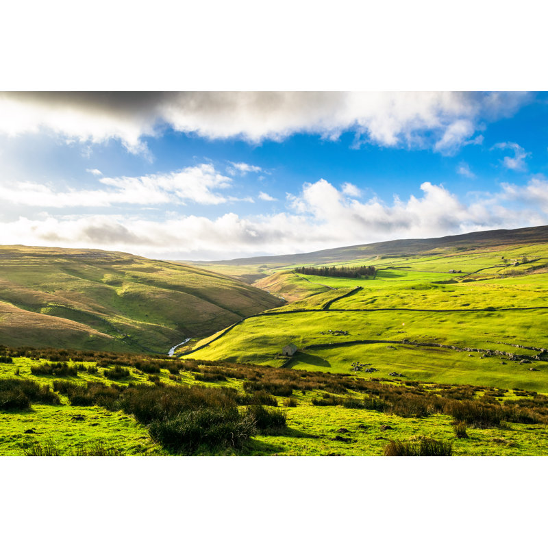 Darnbrook Moor by James Elkington - Wrapped Canvas Print, 20cm H x 30cm W