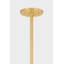 Levin Chandelier in Aged Brass-502170157-502170155