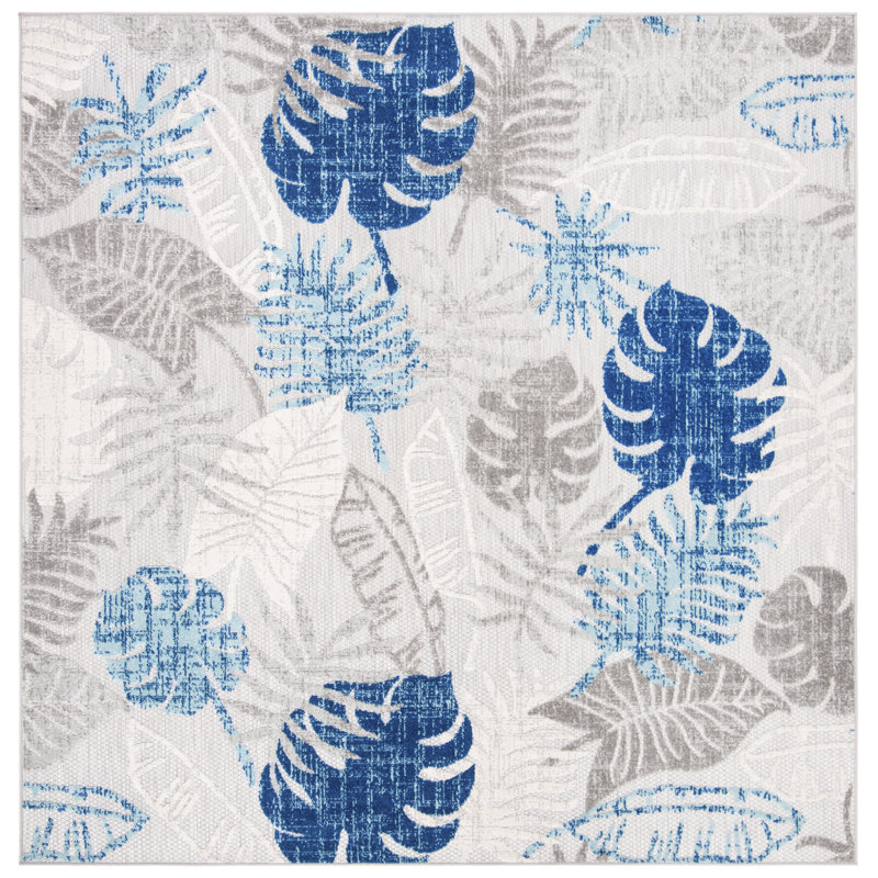 Tapis floral Anakin Performance, Carré 8 pi