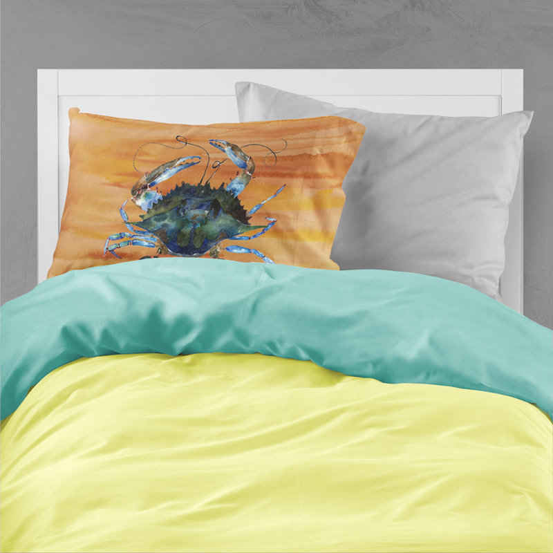  Taie d'oreiller crabe