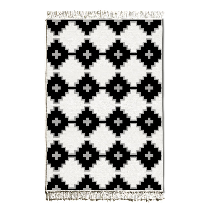 Espana Geometric Hand Woven Area Rug, Rectangle 120 x 180cm