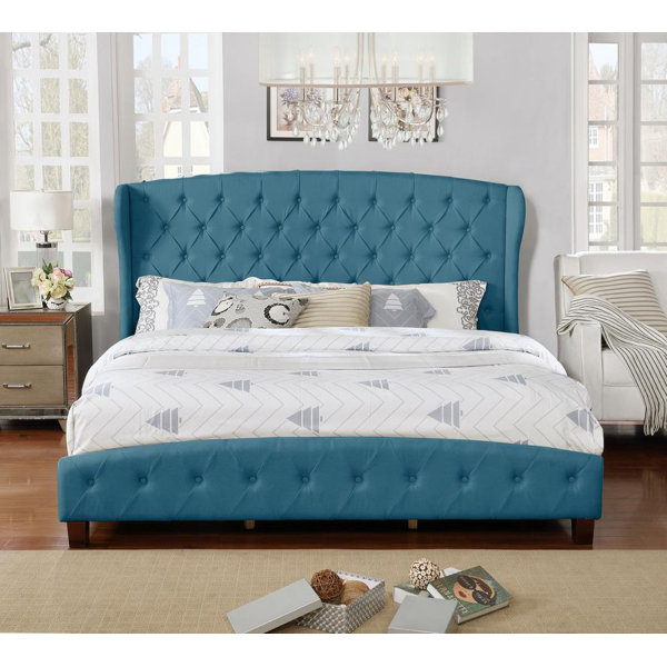 Lark Manor Gael Upholstered Bed & Reviews | Wayfair