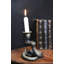 Figurine de chandelier serpent foncé