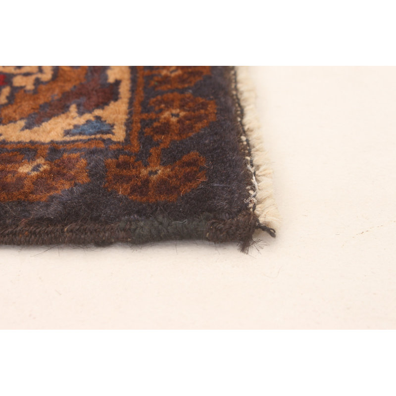 Tapis bleu marine foncé Dequita 3 pi 8 po x 6 pi 10 po