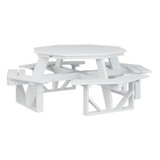 Outdoor Octagon Picnic Table