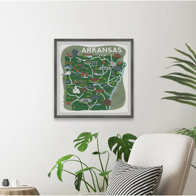 " Green Arkansas " Painting Print