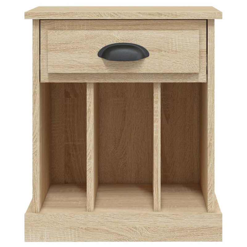 Pilot 1 Drawer Bedside Table, Sonoma Oak, Set of 2