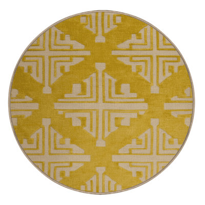 Machine Washable Trellis Brown Area Rug