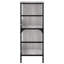 Morayma 82cm H x 78.5cm W Steel Etagere Bookcase-669436716