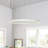 Stockham 1-Light Chandelier Round Circle LED Kitchen Island Pendant Remote Dimming-88581882-88581881