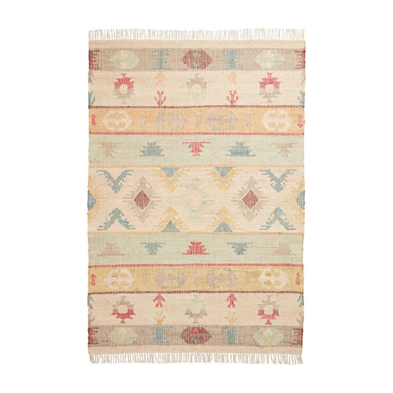 Idiokitas area rug Hand Made Rectangle Multi coloured, Rectangle 150 x 230cm