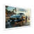 White Single Picture Framed