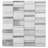 Initial Cuboid 11.82 in. x 11.82 in. Geometric Glossy Glass Mosaic Tile-40611749