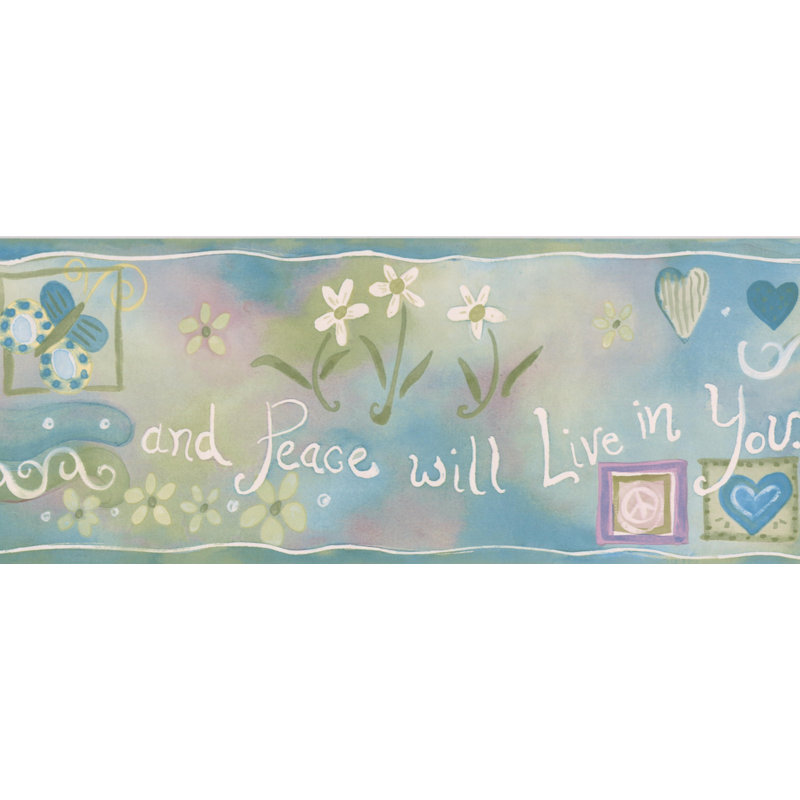 Bordure murale Cheyanna, Vert