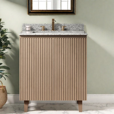 Freestanding Standard With Granite Top