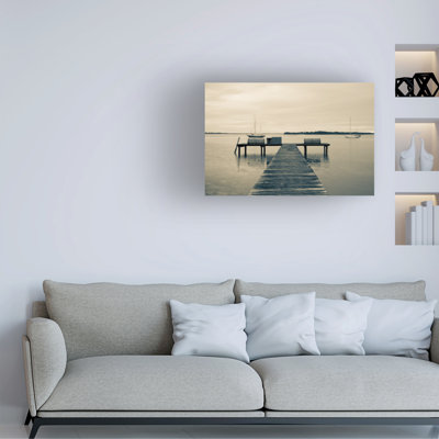 Art mural sur toile tendue - Mary Lou Johnson «Timeless», décoration murale pour le salon, la chambre à coucher ou le bureau - 30 x 47