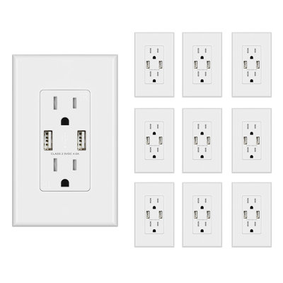 Prise inviolable avec port USB