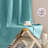 Grommet Room Darkening Linen Textured Curtain-607110995-607110984