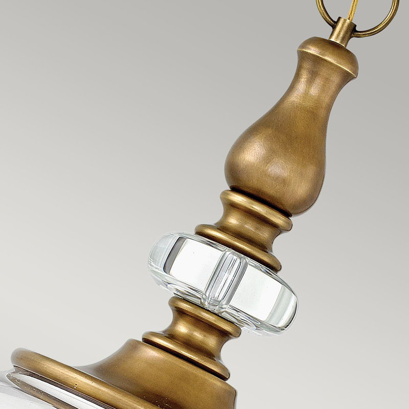 Scettrini 5 - Light Heritage Brass Unique/Statement Pendant