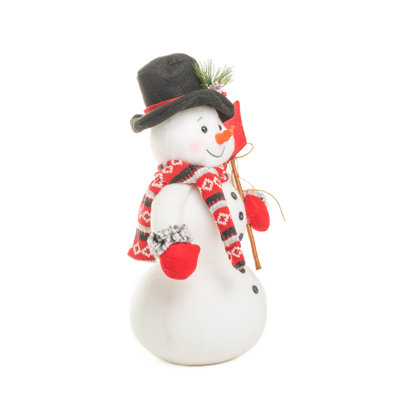 Blanc bonhomme de neige majestueux