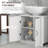 Bathroom Cabinet With Adjustable Shelf, White, Enhancing Utility Space Sink Unit, Shelf Solution