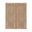 Armoire latérale de salle de bain 24 po, portes à fermeture douce, conception à fixation flottante