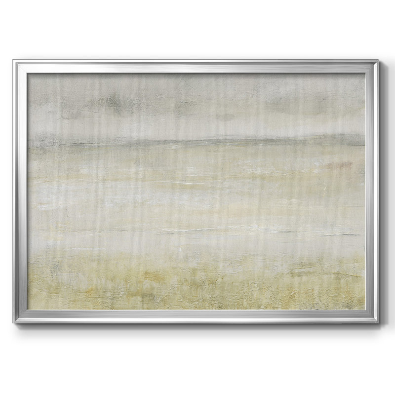 Toile tendue embellie Squall II - 2756925, Argent, H 18 po x l 26 po x P 1,5 po