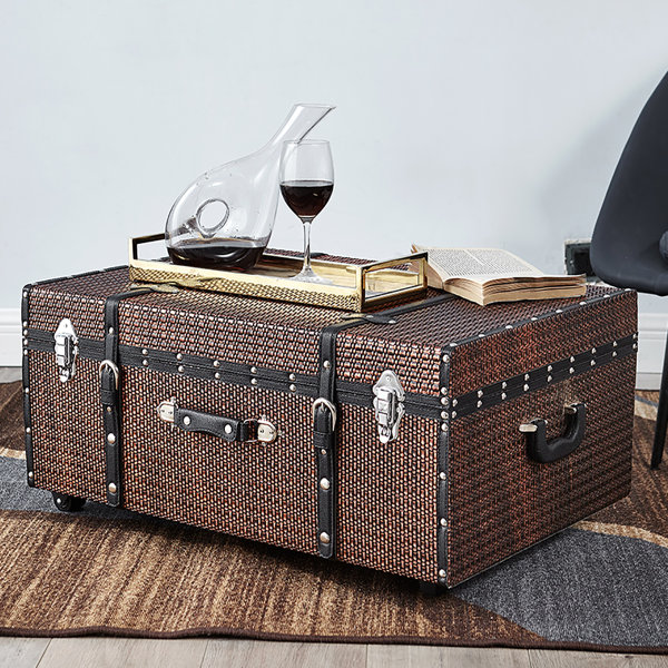 DormCo Texture Brand Trunk - Baby Mint - Large Martinique